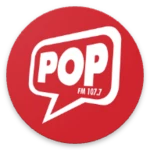 pop fm 107.7 android application logo